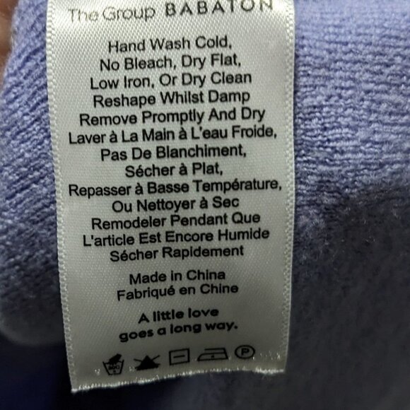 Aritzia The Group Babaton | Virginia Merino Wool Cropped Sweater - Picture 6 of 8